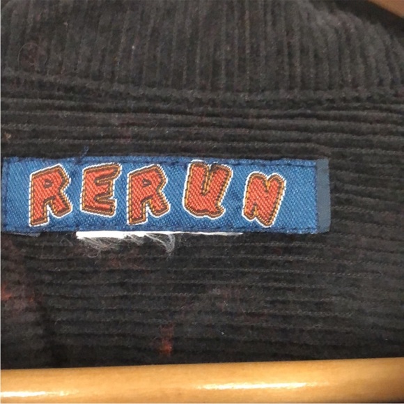 Vintage Black Corduroy Full Zip Jacket - Picture 4 of 9